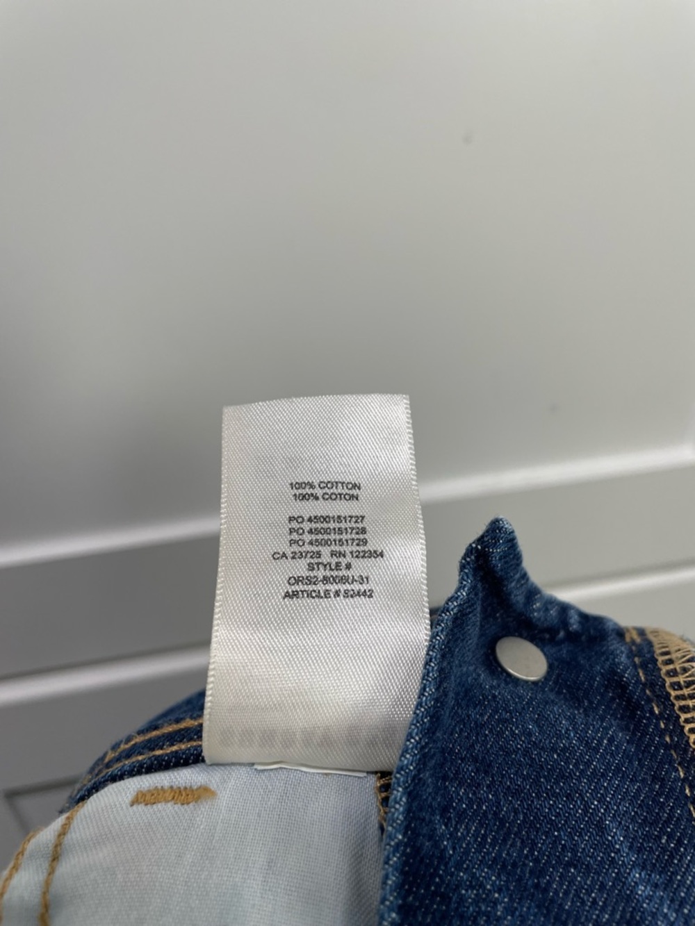 Sunday Best Overheard Overalls Dungarees Now and Forever Medium Indigo Wash - Picture 10 of 14